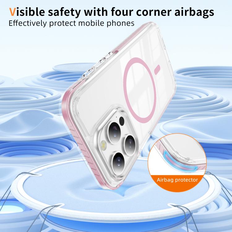 水晶盾透明磁吸壓克力混合 TPU 手機殼，適用於 iPhone 14 Plus，適用於 iPhone 14 / 13，適用於 iPhone 14 Pro，適用於 iPhone 14 Pro Max，適用於 iPhone 13 Pro Max，適用於 iPhone 13 Pro