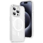 水晶盾透明磁吸壓克力混合 TPU 手機殼，適用於 iPhone 14 Plus，適用於 iPhone 14 / 13，適用於 iPhone 14 Pro，適用於 iPhone 14 Pro Max，適用於 iPhone 13 Pro Max，適用於 iPhone 13 Pro