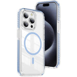 水晶盾透明磁吸壓克力混合 TPU 手機殼，適用於 iPhone 14 Plus，適用於 iPhone 14 / 13，適用於 iPhone 14 Pro，適用於 iPhone 14 Pro Max，適用於 iPhone 13 Pro Max，適用於 iPhone 13 Pro