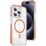水晶盾透明磁吸壓克力混合 TPU 手機殼，適用於 iPhone 14 Plus，適用於 iPhone 14 / 13，適用於 iPhone 14 Pro，適用於 iPhone 14 Pro Max，適用於 iPhone 13 Pro Max，適用於 iPhone 13 Pro