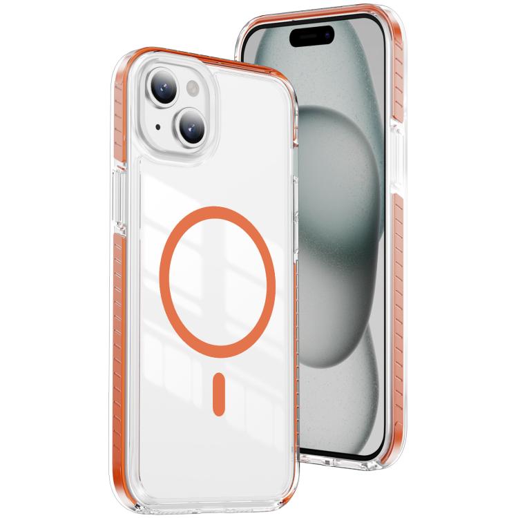 水晶盾透明磁吸壓克力混合 TPU 手機殼，適用於 iPhone 16 Plus，適用於 iPhone 16，適用於 iPhone 15 Pro Max，適用於 iPhone 15 Pro，適用於 iPhone 15 Plus，適用於 iPhone 15