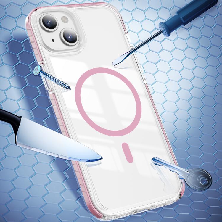 水晶盾透明磁吸壓克力混合 TPU 手機殼，適用於 iPhone 14 Plus，適用於 iPhone 14 / 13，適用於 iPhone 14 Pro，適用於 iPhone 14 Pro Max，適用於 iPhone 13 Pro Max，適用於 iPhone 13 Pro