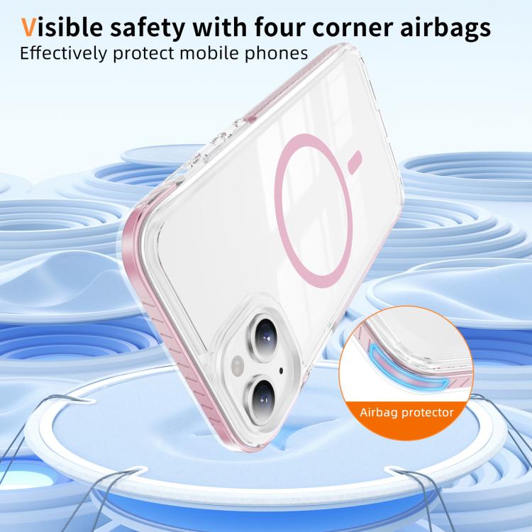水晶盾透明磁吸壓克力混合 TPU 手機殼，適用於 iPhone 14 Plus，適用於 iPhone 14 / 13，適用於 iPhone 14 Pro，適用於 iPhone 14 Pro Max，適用於 iPhone 13 Pro Max，適用於 iPhone 13 Pro