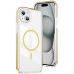水晶盾透明磁吸壓克力混合 TPU 手機殼，適用於 iPhone 14 Plus，適用於 iPhone 14 / 13，適用於 iPhone 14 Pro，適用於 iPhone 14 Pro Max，適用於 iPhone 13 Pro Max，適用於 iPhone 13 Pro