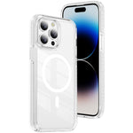 Crystal Shield Clear Magnetic Acrylic Hybrid TPU Phone Case, For iPhone 14 Pro Max, For iPhone 13 Pro Max, For iPhone 13 Pro, For iPhone 12 / 12 Pro, For iPhone 12 Pro Max