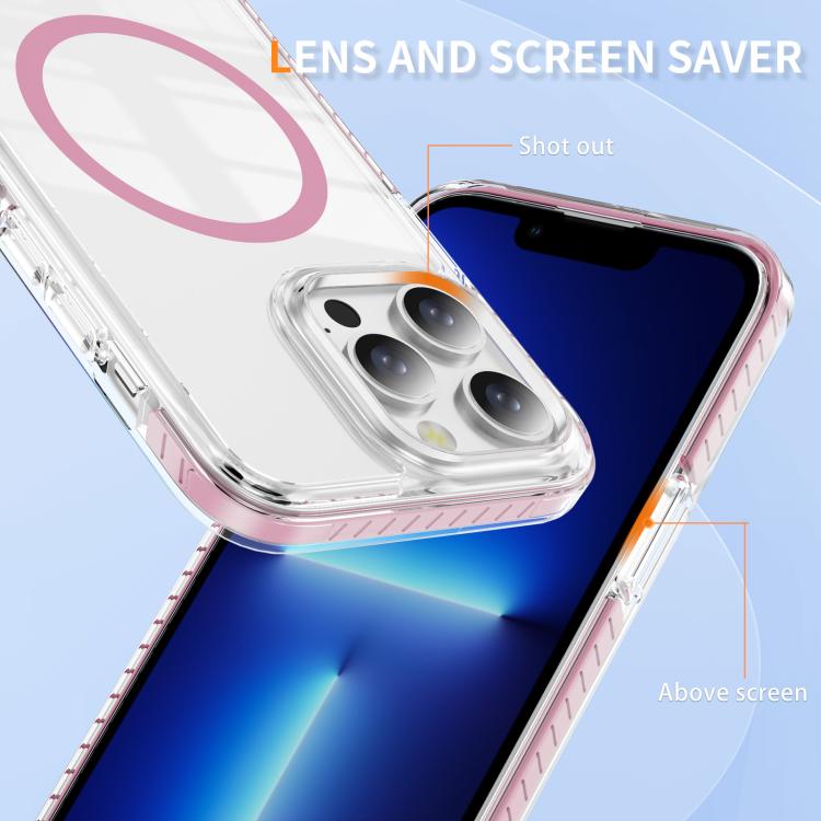水晶盾透明磁吸壓克力混合 TPU 手機殼，適用於 iPhone 12 / 12 Pro、iPhone 12 Pro Max