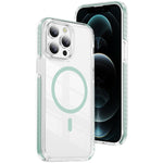 水晶盾透明磁吸壓克力混合 TPU 手機殼，適用於 iPhone 12 / 12 Pro、iPhone 12 Pro Max