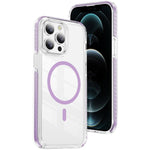 水晶盾透明磁吸壓克力混合 TPU 手機殼，適用於 iPhone 12 / 12 Pro、iPhone 12 Pro Max