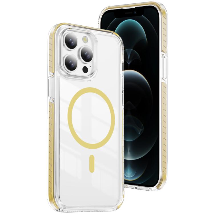 水晶盾透明磁吸壓克力混合 TPU 手機殼，適用於 iPhone 12 / 12 Pro、iPhone 12 Pro Max