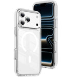 水晶盾透明磁吸壓克力混合 TPU 手機殼，適用於 iPhone 17 Pro Max，適用於 iPhone 17 Pro，適用於 iPhone 17，適用於 iPhone Air，適用於 iPhone 16 Pro Max，適用於 iPhone 16 Pro