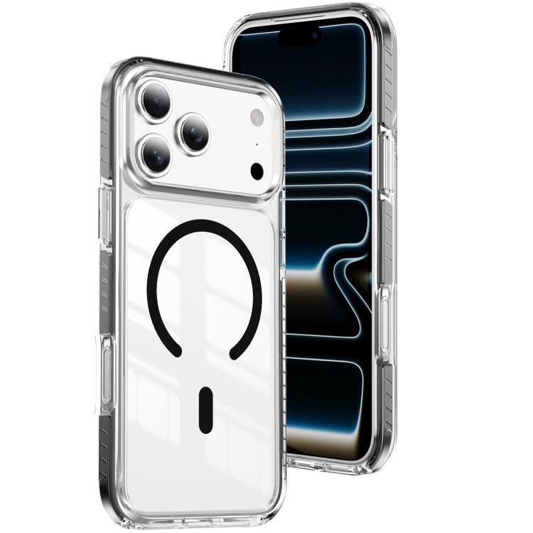 水晶盾透明磁吸壓克力混合 TPU 手機殼，適用於 iPhone 17 Pro Max，適用於 iPhone 17 Pro，適用於 iPhone 17，適用於 iPhone Air，適用於 iPhone 16 Pro Max，適用於 iPhone 16 Pro