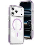 水晶盾透明磁吸壓克力混合 TPU 手機殼，適用於 iPhone 17 Pro Max，適用於 iPhone 17 Pro，適用於 iPhone 17，適用於 iPhone Air，適用於 iPhone 16 Pro Max，適用於 iPhone 16 Pro