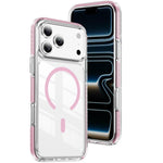 水晶盾透明磁吸壓克力混合 TPU 手機殼，適用於 iPhone 17 Pro Max，適用於 iPhone 17 Pro，適用於 iPhone 17，適用於 iPhone Air，適用於 iPhone 16 Pro Max，適用於 iPhone 16 Pro