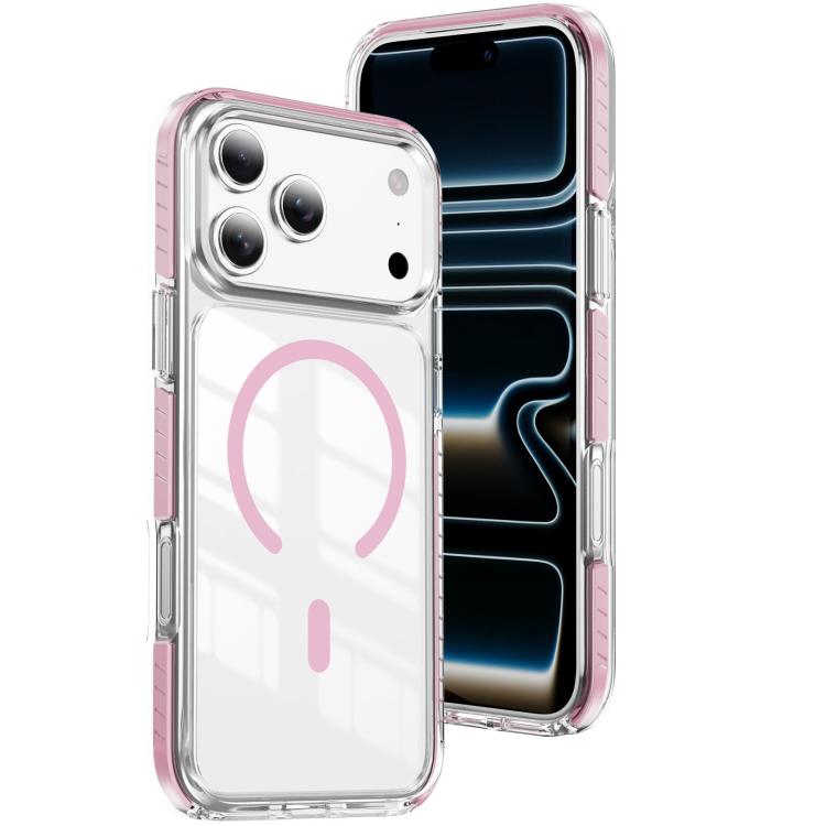 水晶盾透明磁吸壓克力混合 TPU 手機殼，適用於 iPhone 17 Pro Max，適用於 iPhone 17 Pro，適用於 iPhone 17，適用於 iPhone Air，適用於 iPhone 16 Pro Max，適用於 iPhone 16 Pro