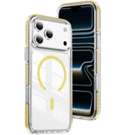 水晶盾透明磁吸壓克力混合 TPU 手機殼，適用於 iPhone 17 Pro Max，適用於 iPhone 17 Pro，適用於 iPhone 17，適用於 iPhone Air，適用於 iPhone 16 Pro Max，適用於 iPhone 16 Pro