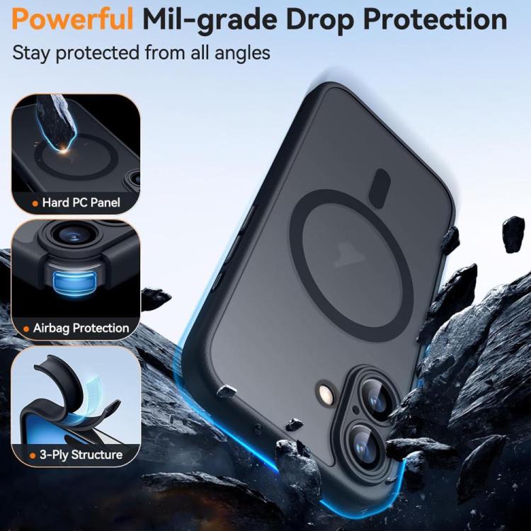 XDcase 親膚磁吸磨砂手機殼附鏡頭保護膜，適用於 iPhone 17 Pro Max，適用於 iPhone 17 Pro，適用於 iPhone 17，適用於 iPhone Air