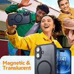 XDcase 親膚磁吸磨砂手機殼附鏡頭保護膜，適用於 iPhone 17 Pro Max，適用於 iPhone 17 Pro，適用於 iPhone 17，適用於 iPhone Air