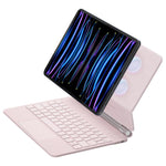 觸控板藍牙鍵盤皮革平板保護套，適用於 iPad 2025 / 2022，適用於 iPad Air 13 2025 / 2024 / Pro 12.9 2022