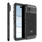 四防金屬混合矽膠手機殼，適用於 iPhone 17 Pro Max、iPhone 17 Pro、iPhone 17、iPhone Air