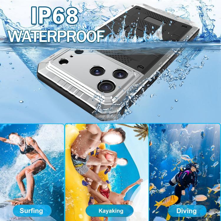 四防金屬混合矽膠手機殼，適用於 iPhone 17 Pro Max、iPhone 17 Pro、iPhone 17、iPhone Air