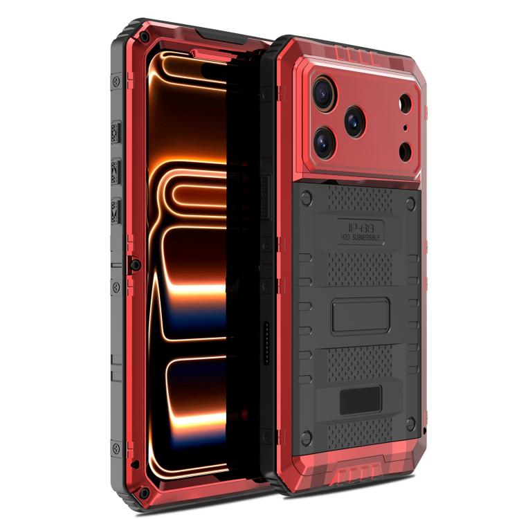 四防金屬混合矽膠手機殼，適用於 iPhone 17 Pro Max、iPhone 17 Pro、iPhone 17、iPhone Air