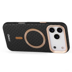 ESEBLE L3 Triangular Shield Metal Lens Magnetic Phone Case, For iPhone 17 Pro Max, For iPhone 17 Pro