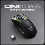ONIKUMA DM01 12800DPI 2.4GHz + 藍牙 + 有線三模遊戲滑鼠，DM01