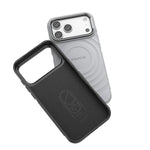 BIBERCAS 波浪紋理磁吸 TPU 手機殼，適用於 iPhone 17 Pro Max