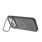 BIBERCAS 波浪紋理磁吸 TPU 手機殼，適用於 iPhone 17 Pro Max