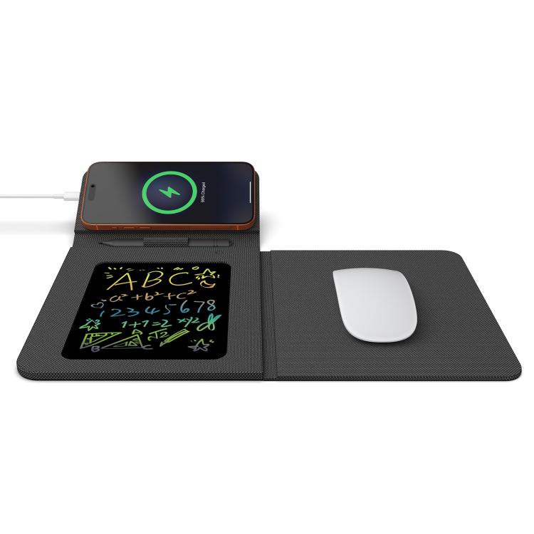 U39 15W Multifunctional Foldable Magnetic Wireless Charger Mouse Pad