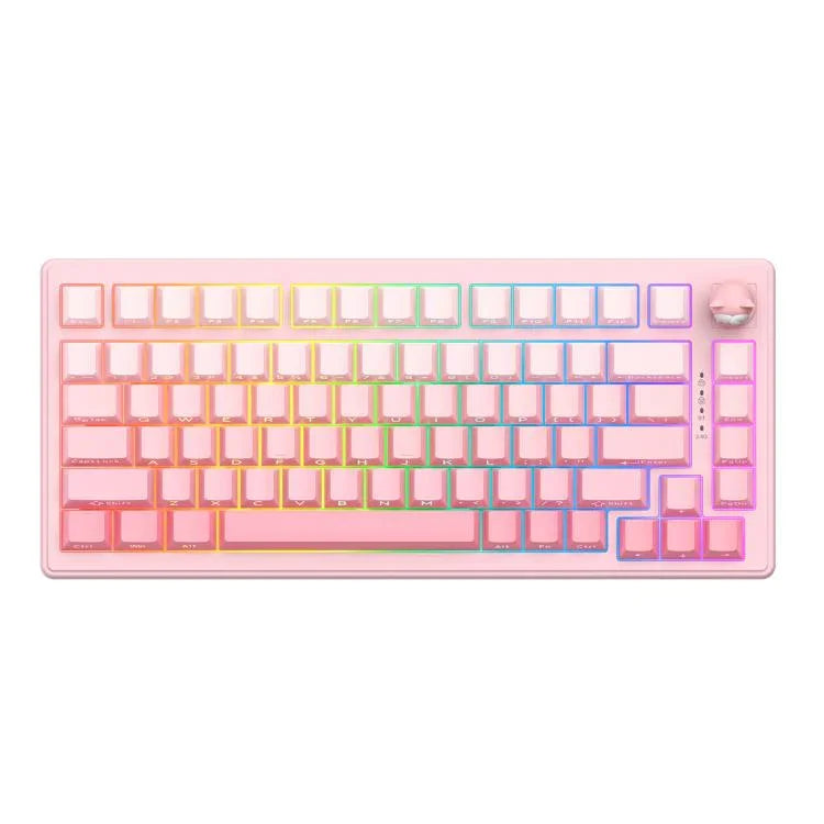 ONIKUMA MT707 82鍵 RGB 三模機械遊戲鍵盤
