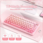 ONIKUMA MT707 82鍵 RGB 三模機械遊戲鍵盤