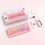 ONIKUMA MT707 82鍵 RGB 三模機械遊戲鍵盤