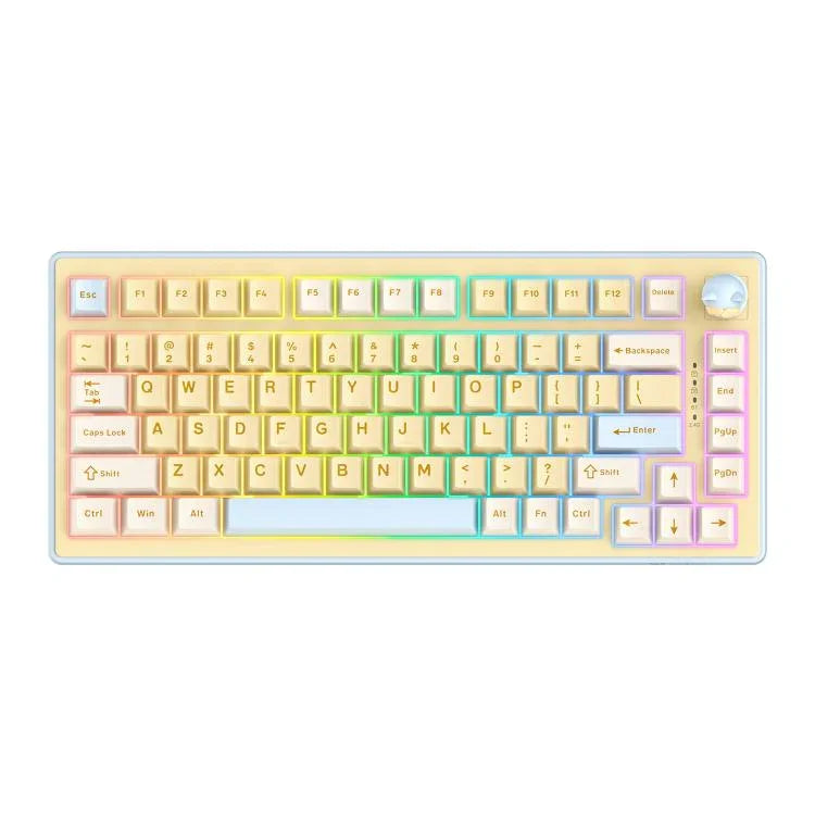 ONIKUMA MT707 82鍵 RGB 三模機械遊戲鍵盤