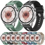 xDfind Braid Nylon Hybrid Silicone Watch Band, For Huawei Watch GT 6 / 5 / 4 / 3 46mm