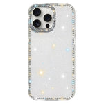 雙面水鑽IMD PC混合TPU手機殼，適用於iPhone 15 Pro Max、iPhone 15 Pro、iPhone 15、iPhone 14、iPhone 14 Pro、iPhone 14 Pro Max、iPhone 13 Pro Max、iPhone 13 Pro