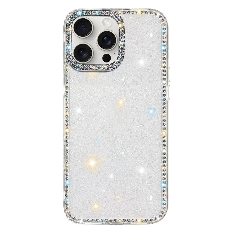 雙面水鑽IMD PC混合TPU手機殼，適用於iPhone 15 Pro Max、iPhone 15 Pro、iPhone 15、iPhone 14、iPhone 14 Pro、iPhone 14 Pro Max、iPhone 13 Pro Max、iPhone 13 Pro