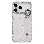 水鑽閃粉手腕帶手機殼，適用於 iPhone 17 Pro、iPhone 17、iPhone Air、iPhone 16 Pro Max、iPhone 16 Pro、iPhone 16 Plus、iPhone 16、iPhone 15 Pro Max