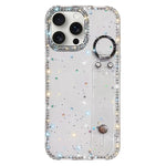 水鑽閃粉手腕帶手機殼，適用於 iPhone 17 Pro、iPhone 17、iPhone Air、iPhone 16 Pro Max、iPhone 16 Pro、iPhone 16 Plus、iPhone 16、iPhone 15 Pro Max