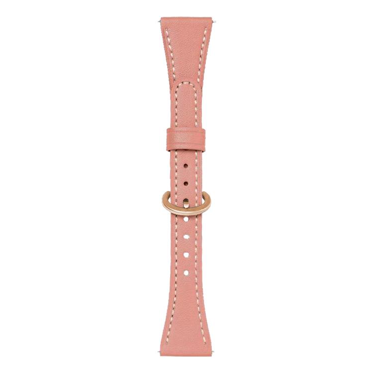 xDfind Flat-head Horseshoe Buckle Vegan Leather Watch Band, 18mm, 20mm