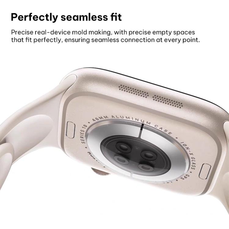 xDfind 小腰反扣矽膠錶帶，適用於 Apple Watch 38 / 40 / 41 / S11 42mm