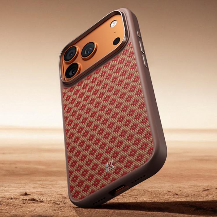 Benks Y3 凱夫拉鑽石紋防震磁吸手機殼，適用於iPhone 17 Pro Max、iPhone 17 Pro