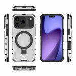 格柵支架防震手機殼，適用於iPhone 17 Pro Max、iPhone 17 Pro、iPhone 17、iPhone Air