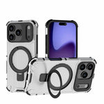 格柵支架防震手機殼，適用於iPhone 17 Pro Max、iPhone 17 Pro、iPhone 17、iPhone Air