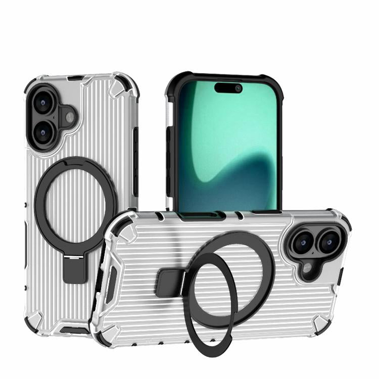 格柵支架防震手機殼，適用於iPhone 17 Pro Max、iPhone 17 Pro、iPhone 17、iPhone Air