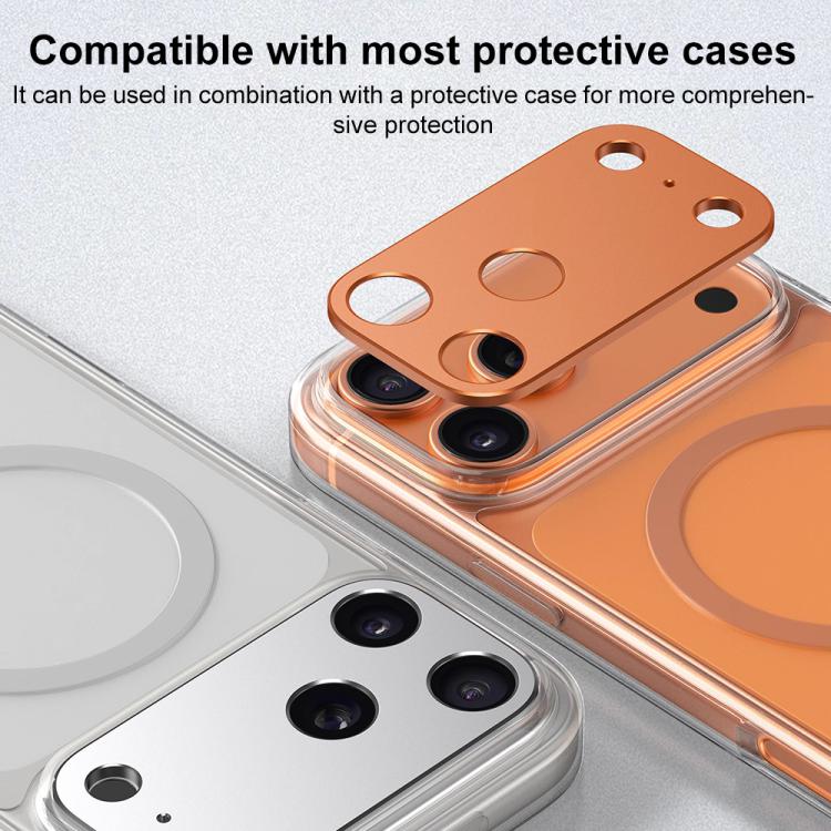 XDcase 金屬平面鏤空相機鏡頭保護貼，適用於 iPhone 17