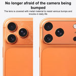 XDcase 金屬平面鏤空相機鏡頭保護貼，適用於 iPhone 17