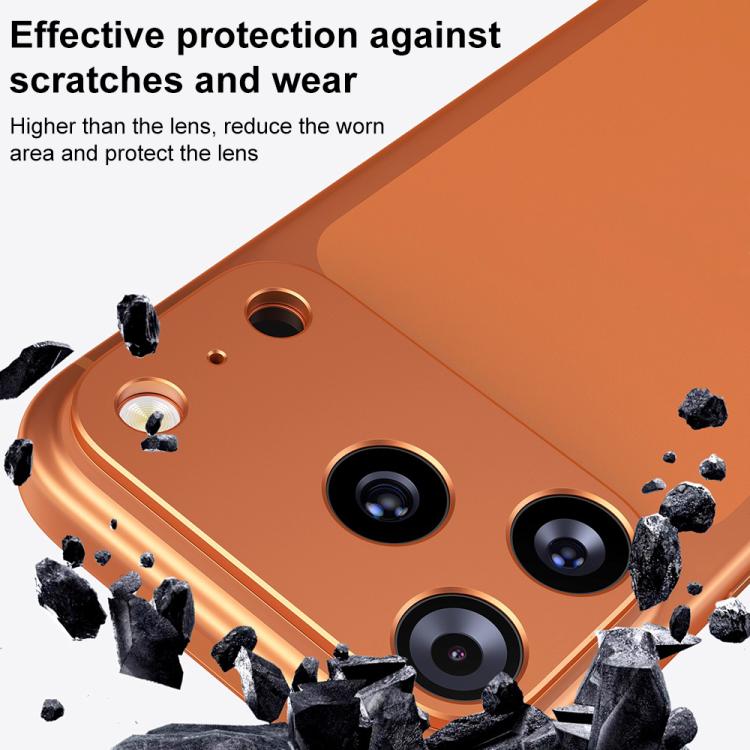 XDcase 金屬平面鏤空相機鏡頭保護貼，適用於 iPhone 17