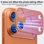 XDcase 金屬平面鏤空相機鏡頭保護貼，適用於 iPhone 17