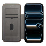 ESEBLE 超薄卡槽磁吸素皮手機殼，適用於 iPhone 17 Pro Max、iPhone 17 Pro、iPhone 17、iPhone Air